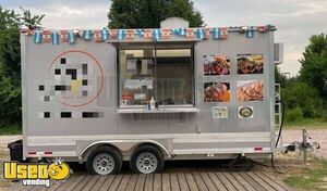 8' x 16' Food Concession Trailer with Commercial Kitchen and Pro-Fire Suppression