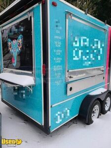 CUTE Recently Renovated 7' x 16' Basic Mobile Concession Vending Unit
