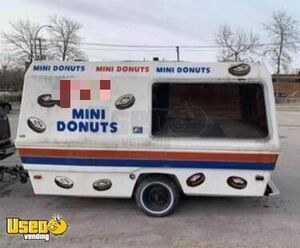 Mini Donut Concession Trailer / Used Street Food Concession Trailer