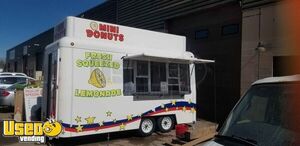 2000 Mini Donut and Beverage Concession Vending Trailer