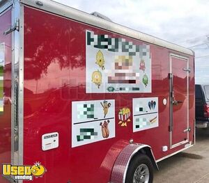 Versatile 2017 7' x 14' Food Concession Trailer Mobile Vending Unit