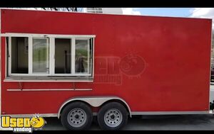 2013 8' x 16' Kitchen Food Concession Trailer Mobile Vending Unit