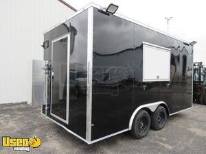 Like New - 2026 8.5' x 16' Kitchen Food Concession Trailer with Fire Suppression System