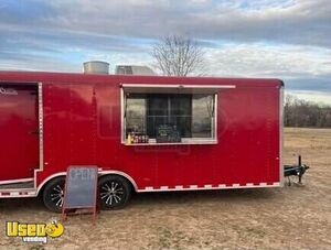 2021 - 22' Kitchen Food Concession Trailer with 6' Porch