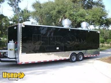 2013 - 8`6  x 28` Freedom Custom Concession Trailer - NEW