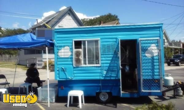 7.5' x 11.5' Food Concession Trailer