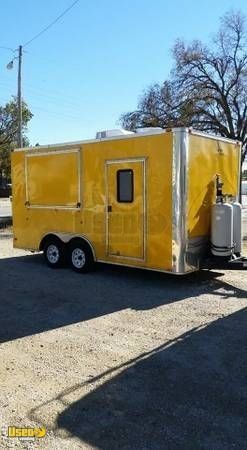 2010 - 8' x 16' Food Concession Trailer