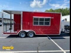 2020 Freedom 8.5' x 20' Mobile Kitchen Food Concession Trailer with Porch