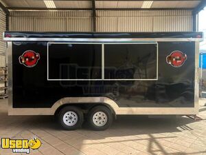 2021 8' x 19' Commercial Food Concession Trailer with Lightly Used 2022 Kitchen