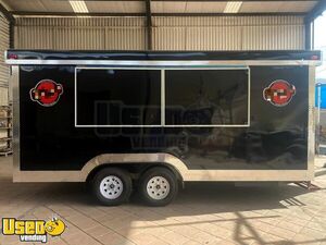 2021 8' x 19' Commercial Food Concession Trailer with Lightly Used 2022 Kitchen