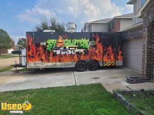 2022 8.5' x 22 ' Barbecue Food Trailer | Food Concession Trailer