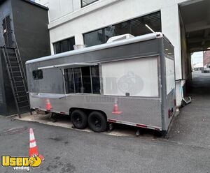 2023 8.5' x 18' Kitchen Food Trailer with Fire Suppression System | Concession Trailer