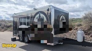 Loaded 2024 8.5' x 16' Kitchen Food Concession Trailer with Pro-Fire System