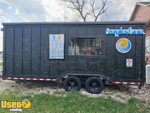 2025 8.5' x 20' Mobile Kitchen Food Concession Trailer with Pro Fire System