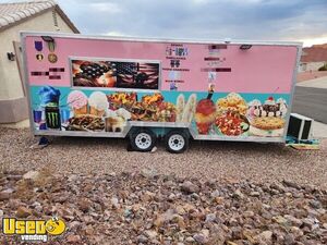 2025 7' x 12' Shaved Ice/Food Concession Trailer Mobile Vending Unit