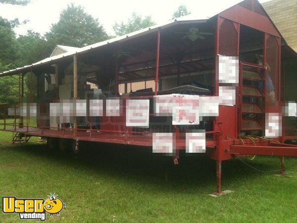 8' x 28' Food Concession Trailer