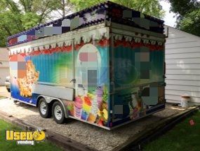 8' x 25' Ice Cream & Food Concession Trailer