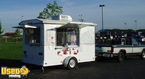 2003 - 6' x 12' Sno Pro Shaved Ice / Pizza / Hotdog Concession Trailer