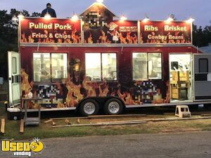 Turn Key - 2010 8' x 30' Kitchen Food Trailer | Food Concession Trailer