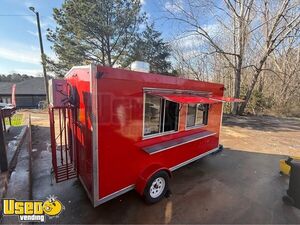 Well Equipped - 7' x 14' Kitchen Food Concession Trailer Mobile Vending Unit