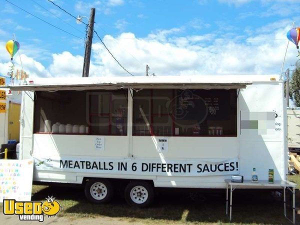 1978 - 20' x 7.5' Wells Cargo Food Concession Trailer