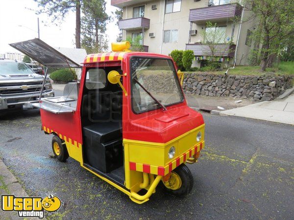 Cushman Truckster Hot Dog / Food Vending Cart Truckster Mini Food Truck