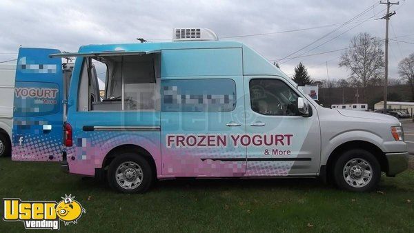 2013 Used Nissan Frozen Yogurt / Ice Cream Van Truck