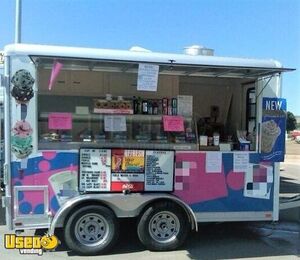 2012 Wells Cargo 7' x 12' Ice Cream Concession Trailer / Ice Cream Store on Wheels