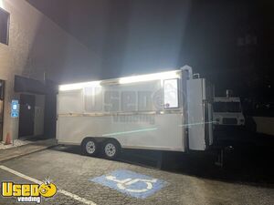 Slightly Used 2020 8.5' x 16' BBQ Smoker Concession Trailer with Pro-Fire