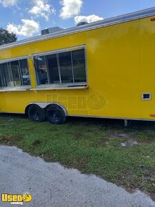 2013 - 24' Kitchen Food Concession Trailer with Pro-Fire System and Porch