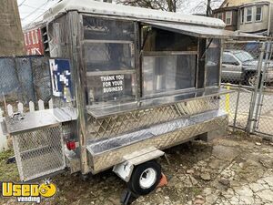 2001 - 4' x 6' Compact Food Concession Trailer Compact Street Food Unit