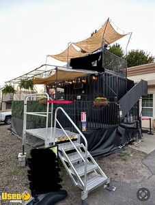 LOADED 2021 8.5' x 20' Mobile Restaurant with Fold Down Deck and Rooftop Seating