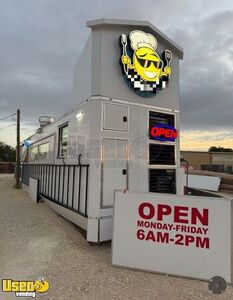 2025 8.5' x 28' Kitchen Food Concession Trailer with Fire Suppression & Bathroom