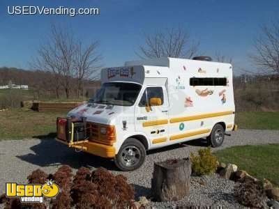 1988 Dodge Self-Contained 1 Ton Van Concession Truck
