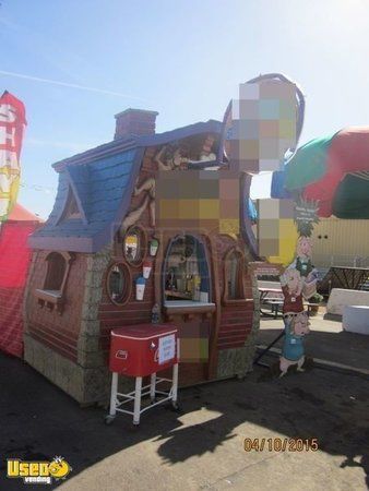 8' x 8' Shaved Ice Concession Trailer