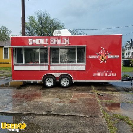 2017 - 8' x 18' Food Concession Trailer