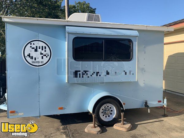 Turn-key 2010 - 6' x 12' Snowball / Shaved Ice Concession Trailer Shape