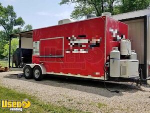 Fully Equipped 2010 - 8' x 24' Mobile Kitchen Food Trailer with Porch