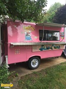 Very Cute Vintage Custom-Built  7' x 11' Street Food Vending Concession Trailer