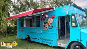 2001 18' Chevy Workhorse Diesel Kitchen Food Truck with 2021 Commercial Kitchen & Pro-Fire