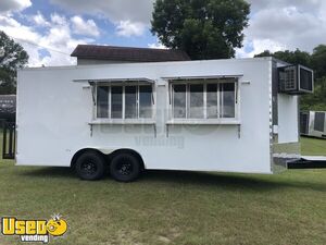 NEW - Empire Cargo 8.5' x 20' Concession Trailer | Street Vending Unit