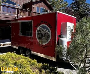 2018 - 16' Quality Kitchen Food Concession Trailer with Commercial Equipment