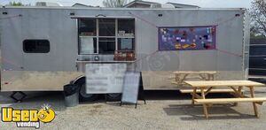 2020 8.5' x 28' Freedom Kitchen Food Concession Trailer with Bathroom