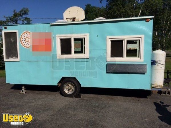 8' x 16' Food & Donut Concession Trailer