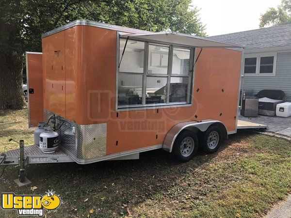 2016 - 7' x 14' Food Concession Trailer