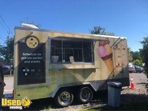 2017 - 8' x 16' Custom-Made Ice Cream Concession Trailer