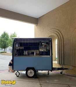 Compact Espresso and Coffee Concession Trailer / Mobile Cafe Vending Unit