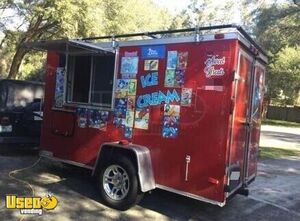 2016 - 5' x 10' Diamond Cargo Ice Cream Concession Trailer