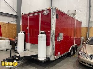 Lightly Used - 2021 Cargo Mate Kitchen 16'  Food Concession Trailer