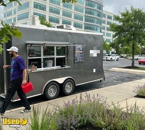 2024 7' x 16' Kitchen Food Concession Trailer with NSF Equipment